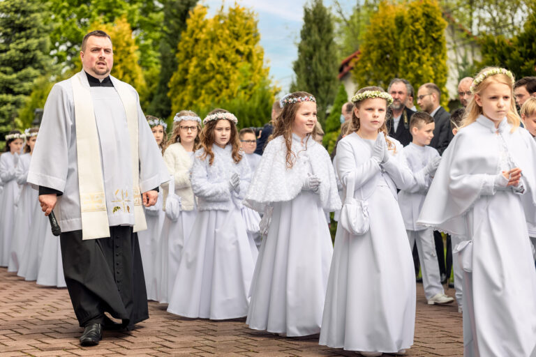 uroczystość pierwszej komunii św.